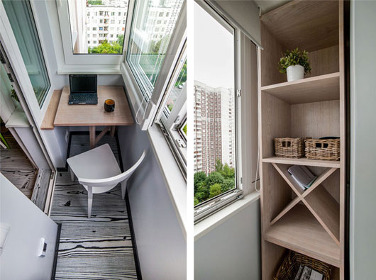 дизайн кухни 12 кв с балконом