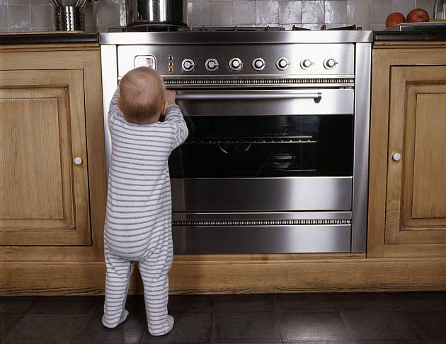 духовка с защитой от детей