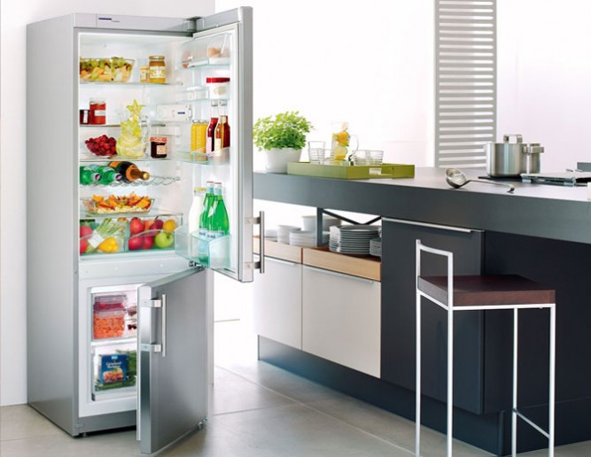 дизайн кухни 6 кв метров с холодильником