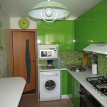 Дизайн маленькой кухни 4 кв м с холодильником