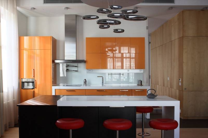 Дизайн прямой кухни 3 метра — 25 современных фото идей