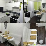 Дизайн маленькой кухни 6 кв м в бело-зелоном цвете