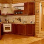 дизайн Кухни в деревянном доме