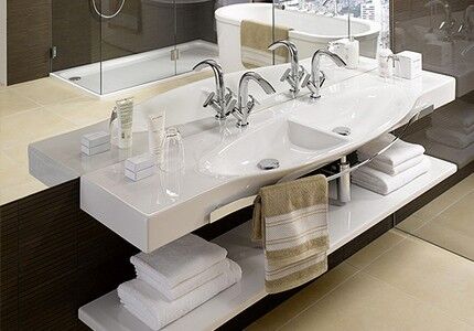Двойная раковина в ванную: обзор популярных решений и монтажных нюансов